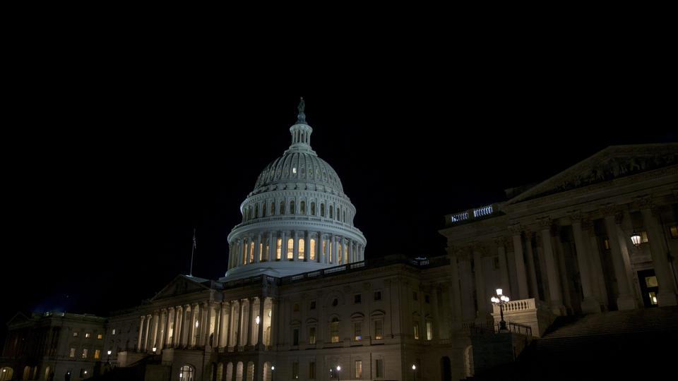 US government to remain closed on Monday as Senate still short of deal