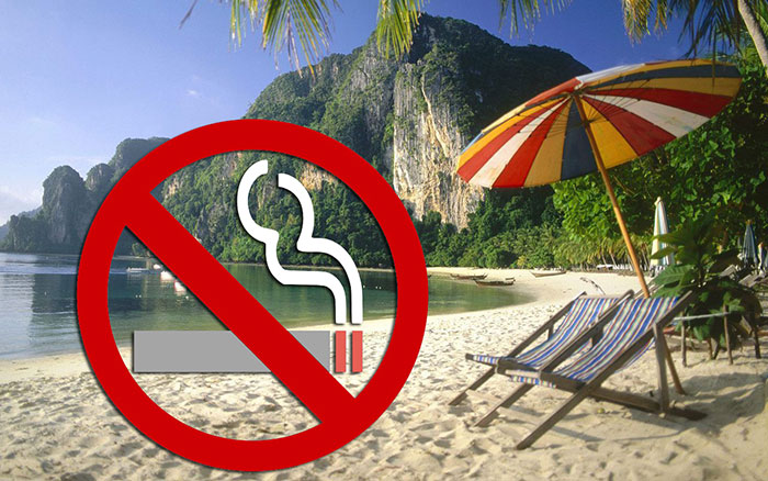 Thailand bans smoking, littering at popular tourist beaches