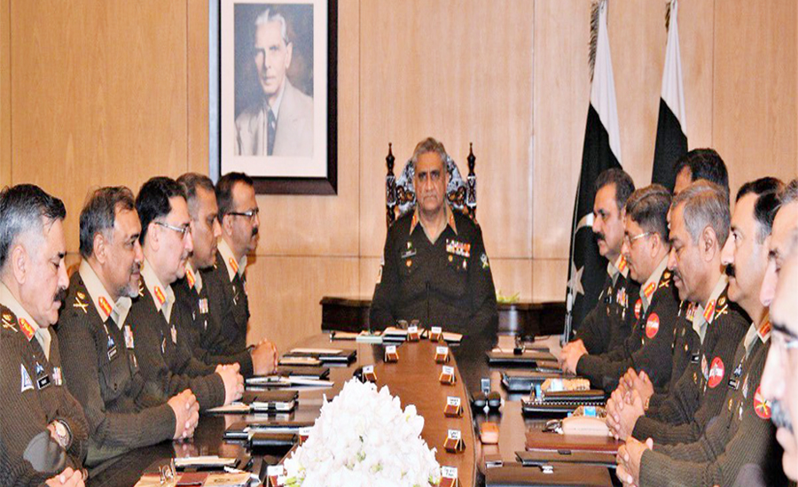 Corps Commanders Conference declares Indian CFVs a threat to peace