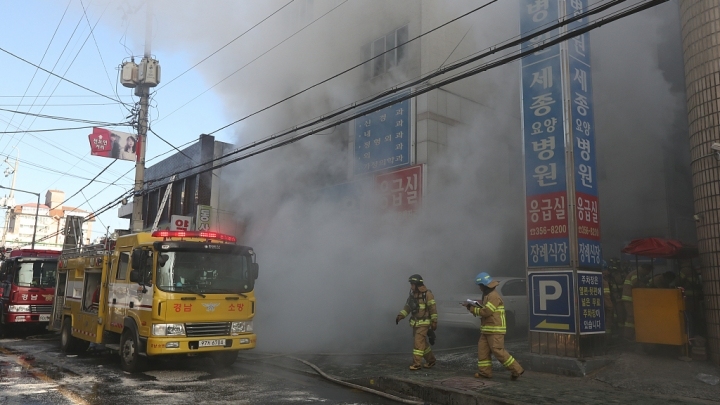 Death toll from S. Korea hospital fire rises to 40