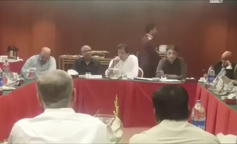 Business community representatives meet Imran Khan in Karachi