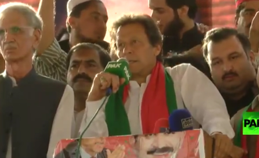 Sharifs destroyed country to conceal their theft, says Imran Khan