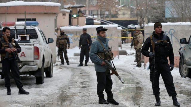 At least three killed by blast in Afghan capital Kabul