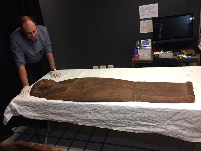 Once overlooked, 2,500-year old coffin may offer clues into ancient Egypt