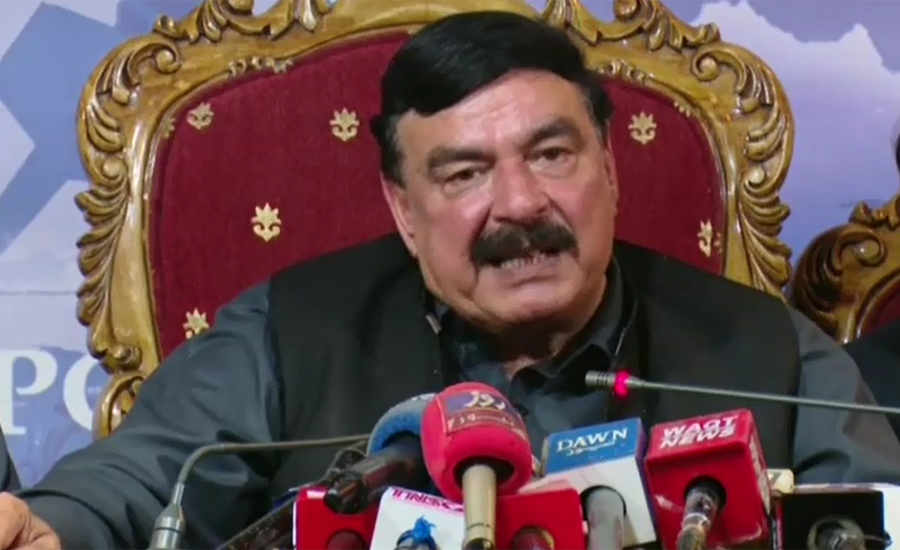 Sheikh Rashid demands judicial martial law in country