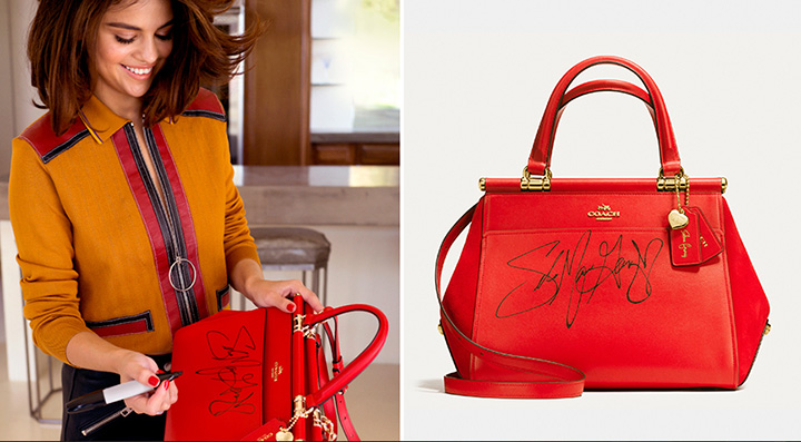Selena Gomez launches fashion collection with Coach