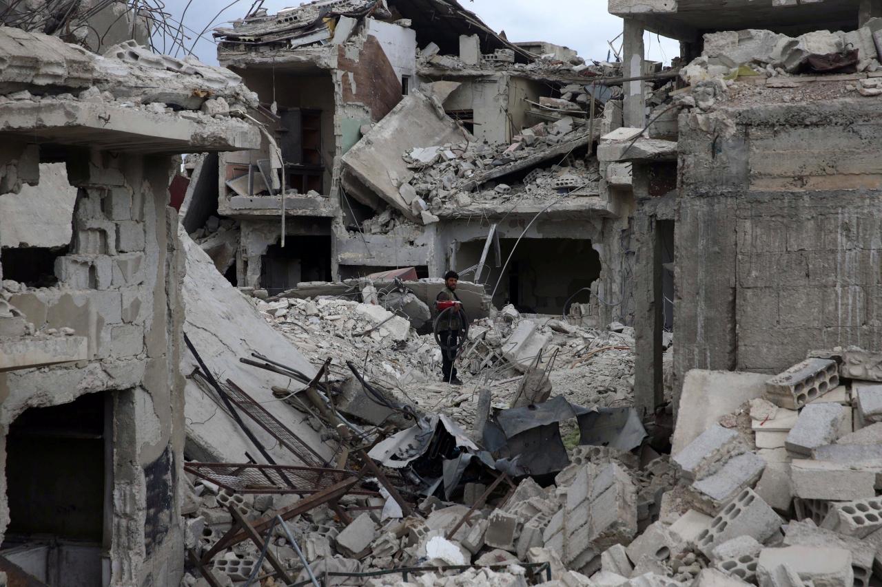 Syria rebel group upbeat on Douma talks but denies deal