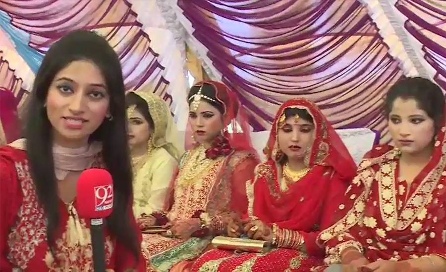 30 couples tie the knot at mass wedding in Faisalabad