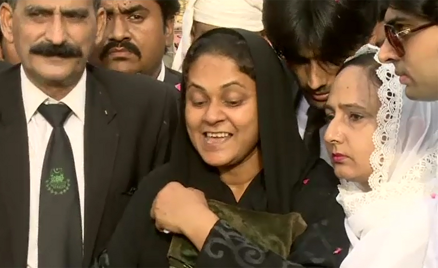 Asma Nawab released from jail after acquittal in triple murder case