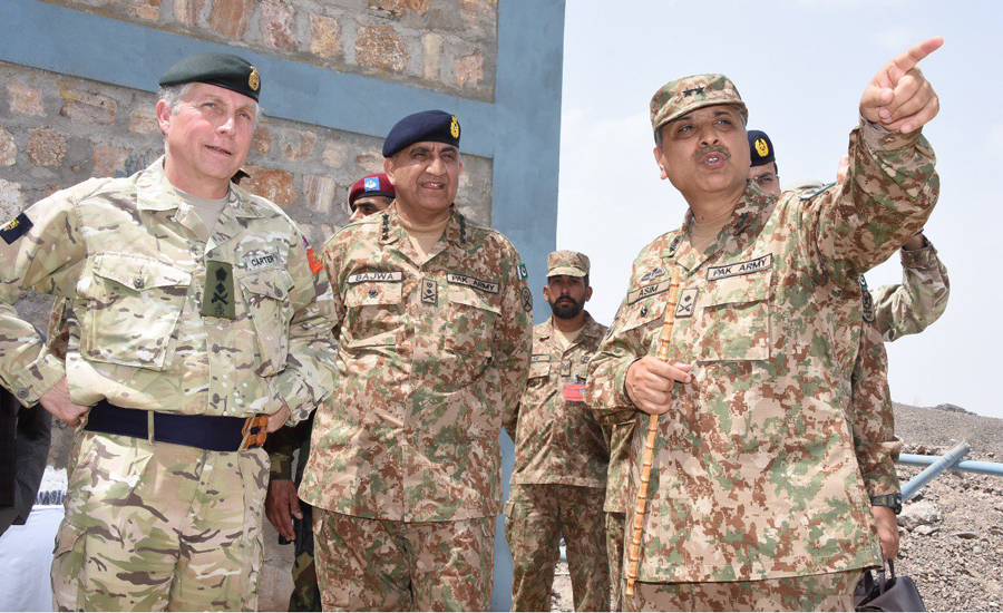 CGS UK Army General Nicholas Carter reaches Pakistan on two-day visit
