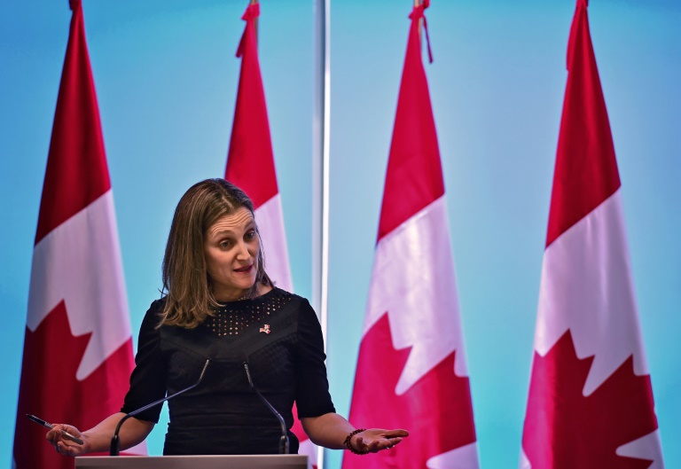 NAFTA talks making progress, Canada's Freeland says