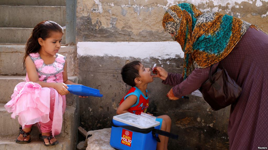 Pakistan launches countrywide polio eradication drive