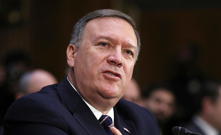 Pompeo sworn in as US secretary of state; heads to Europe, Middle East