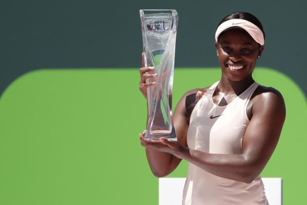 Stephens sees off Ostapenko to win Miami title