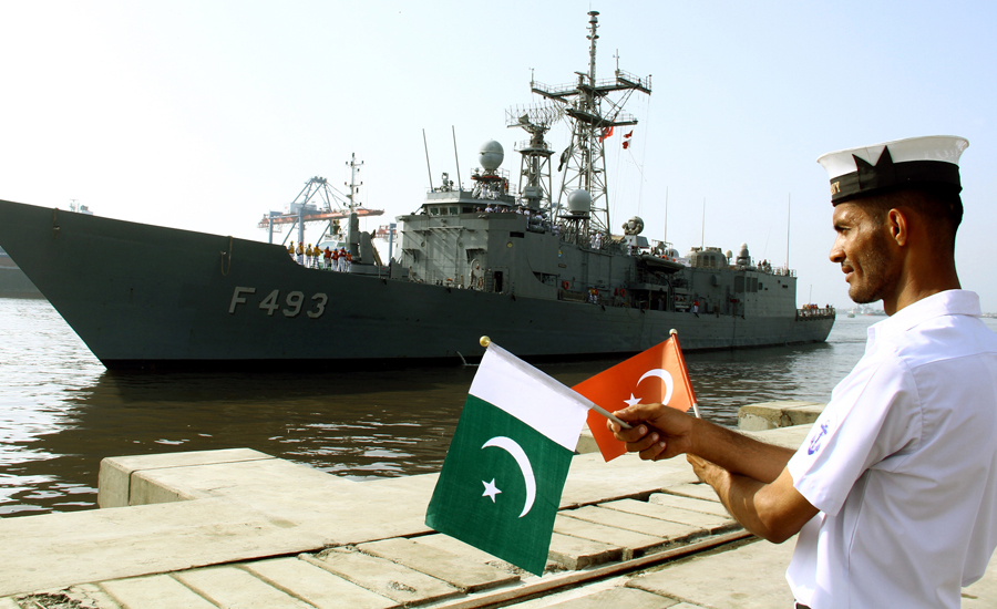 Turkish Navy ship arrives in Karachi on four-day goodwill visit