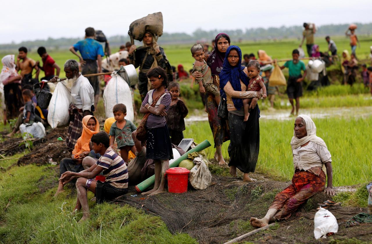UN council visits Myanmar as it eyes action on Rohingya crisis