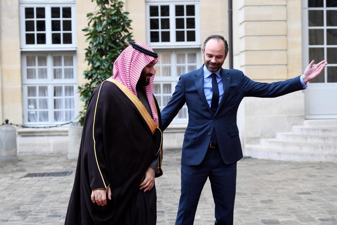 Saudi crown prince wraps up official visit to France