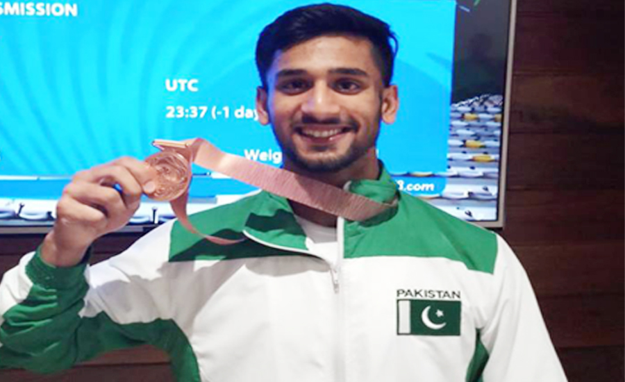 Commonwealth Games: Weightlifter Talha wins bronze medal for Pakistan