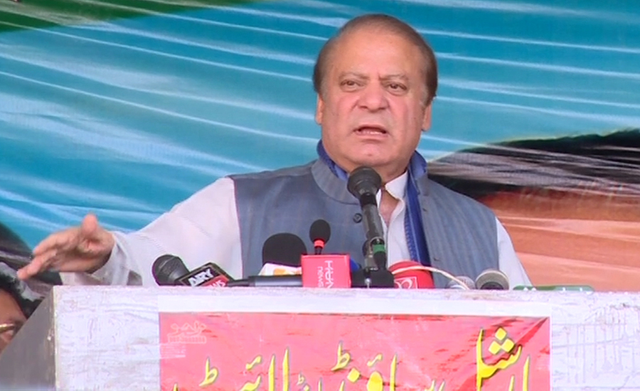 Ex-PM Nawaz Sharif asks people to vote for PML-N to end his disqualification