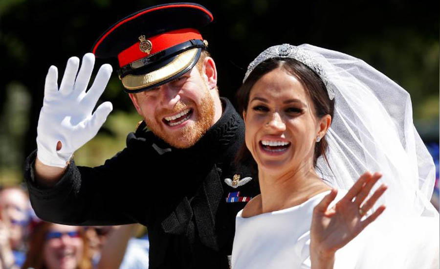 In a union of tradition and modernity, US actress Meghan marries Prince Harry