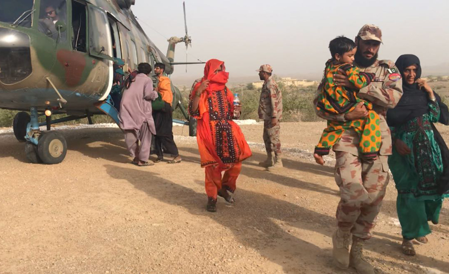 Pak Army’s relief & rescue operation underway in epidemic-hit Awaran