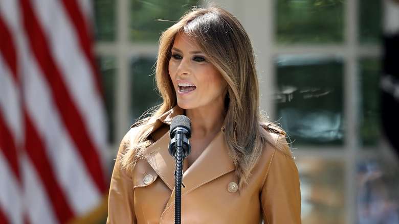 Melania Trump treated for benign kidney condition, in hospital