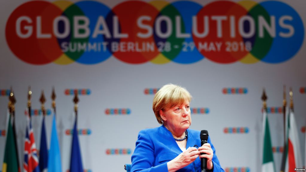 Germany's Merkel laments fraying of multilateral order