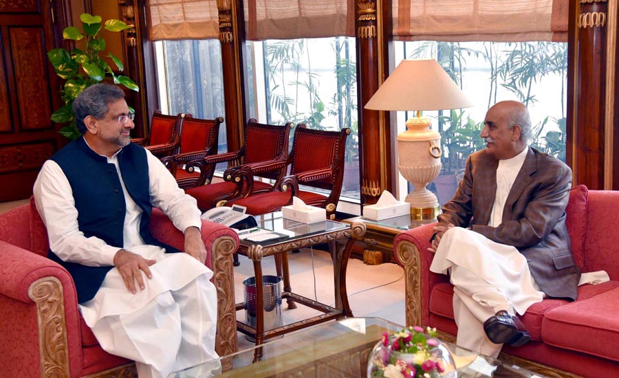 PM-Khurshid Shah meeting to finalise caretaker PM ends inconclusive