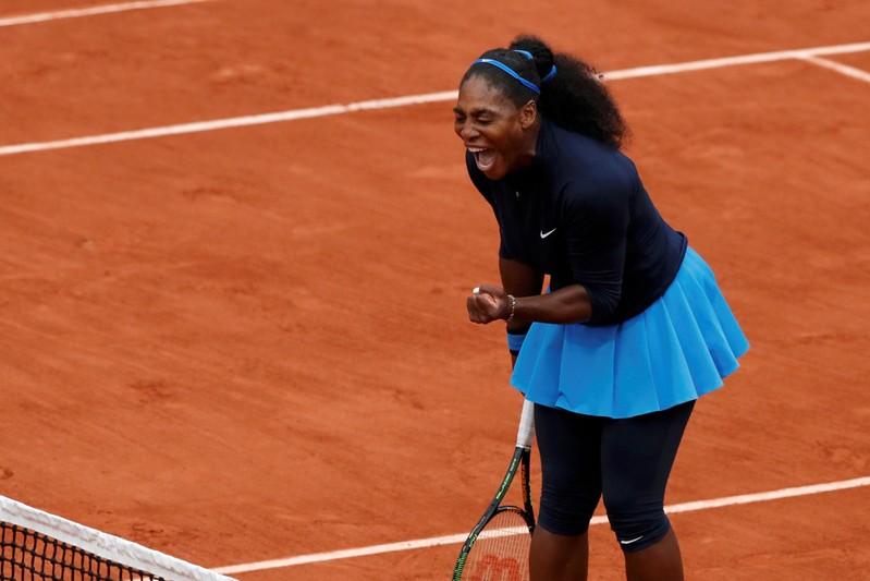 Serena Williams returns to Grand Slam action on day three