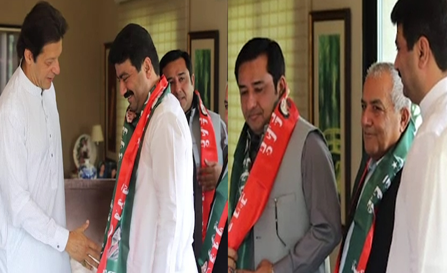 Three more PML-N lawmakers from Muzaffargarh join PTI