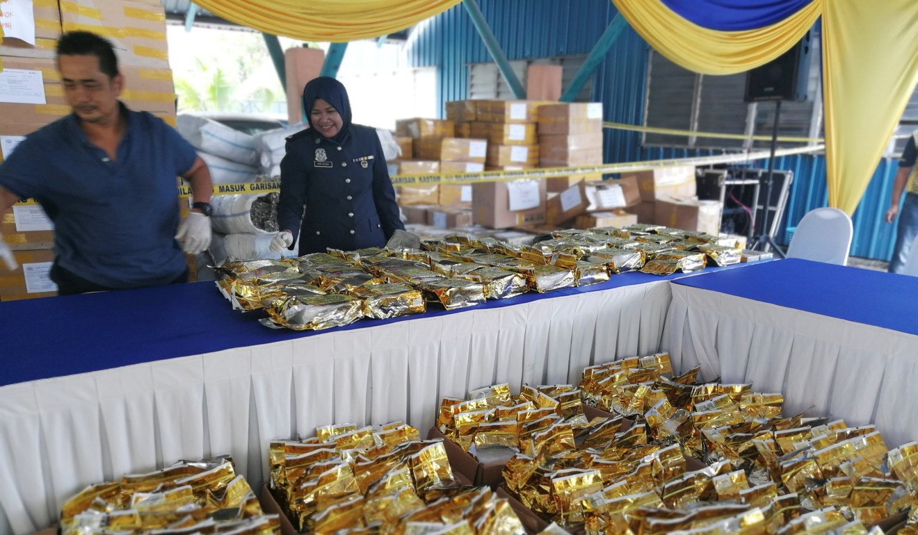 Malaysians make record bust of crystal meth, shipped from Myanmar