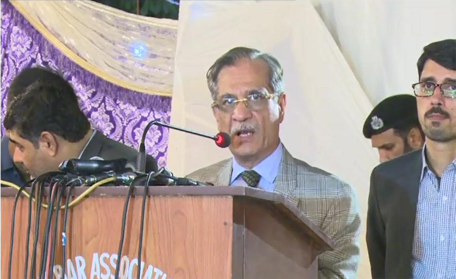 SC had to intervene due to shortcomings of institutions: CJ Saqib Nisar