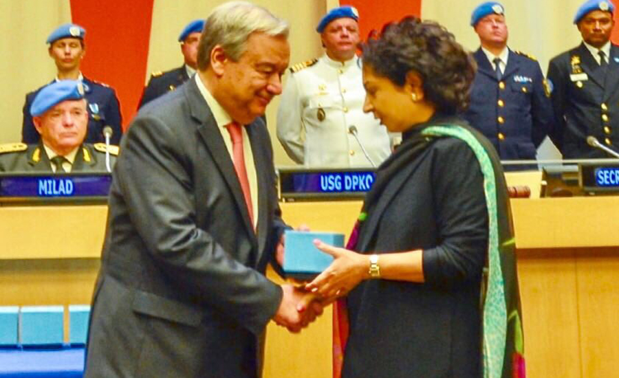UN acknowledges sacrifices of seven Pakistani peacekeepers
