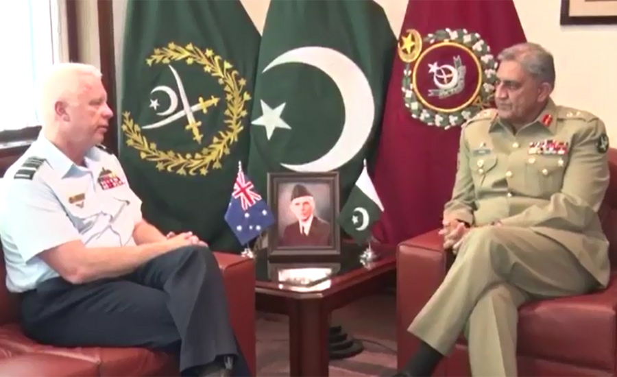 Australian Chief of Defence Forces calls on COAS Qamar Bajwa