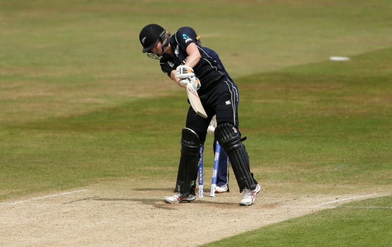New Zealand cricketer Bates, Green tons power New Zealand women to record ODI total