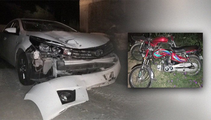 Biker injured in accident with Chinese national's car