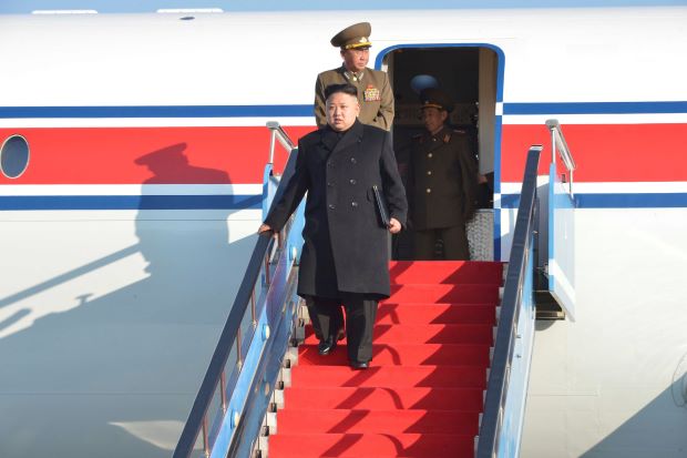 North Korea leader Kim's cargo plane bound for Singapore