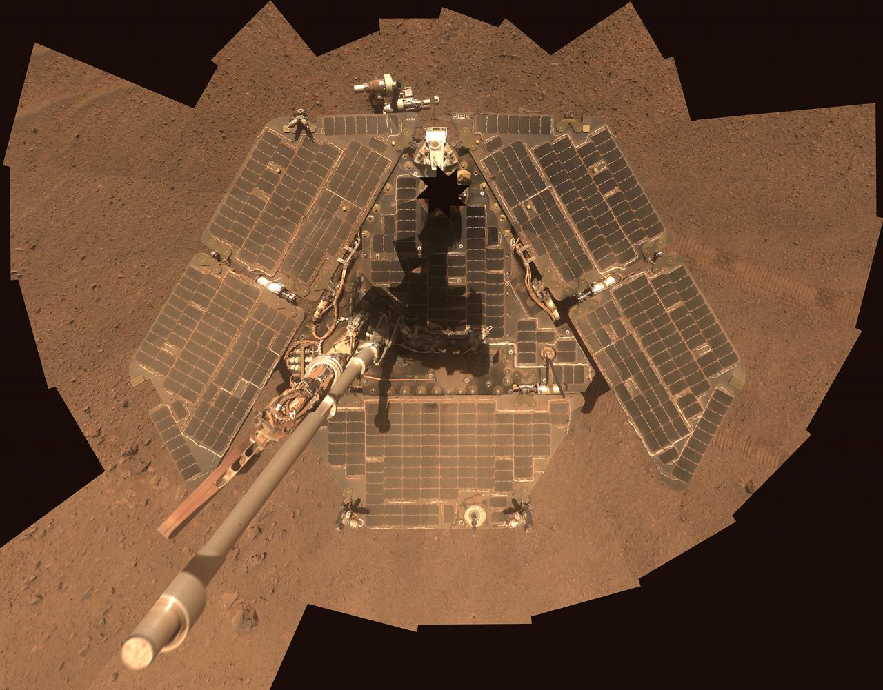 Massive Martian dust storm threatens plucky NASA rover