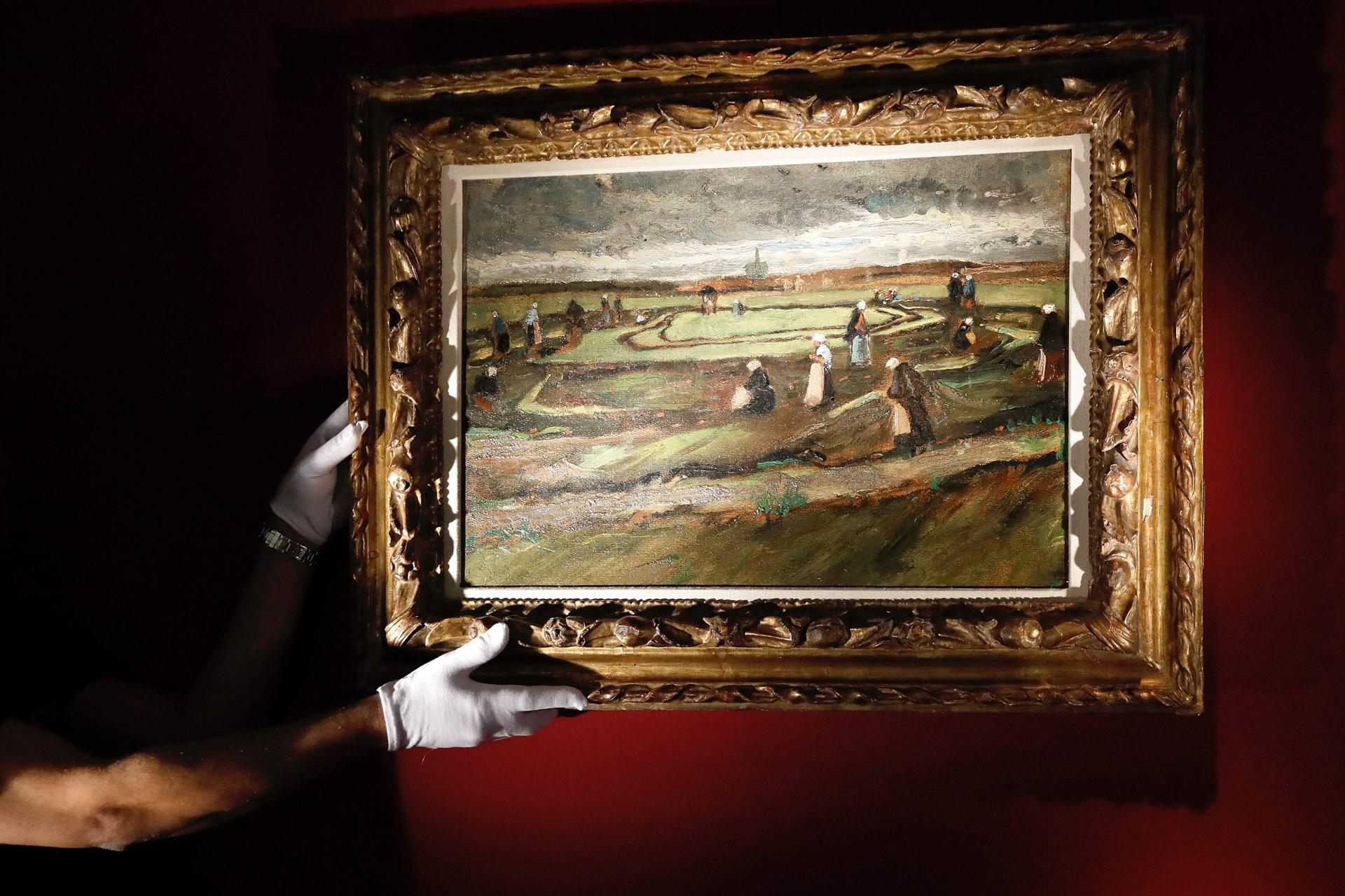 Van Gogh landscape sells for 7 million euros at auction