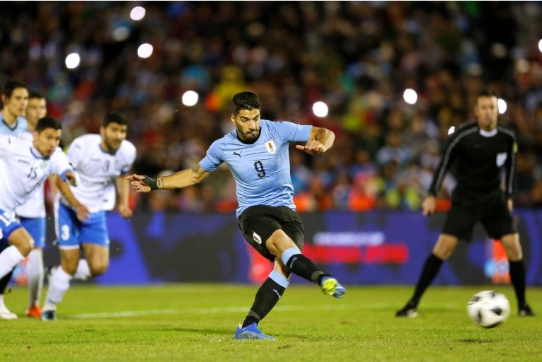 Uruguay cruise to 3-0 win over Uzbekistan in final warmup