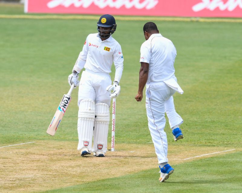 Ton-up Chandimal holds Sri Lanka together against Windies