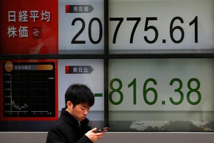 Asian shares rally on China rebound; trade worries linger