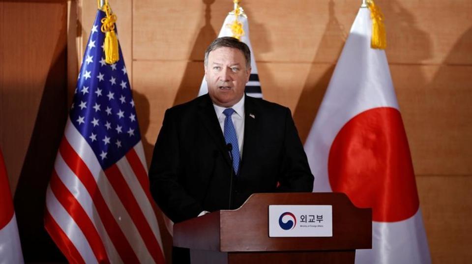 Pompeo says North Korea sanctions to remain until complete denuclearisation