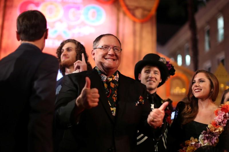 Disney animation chief, Pixar co-founder Lasseter to quit after 'missteps'