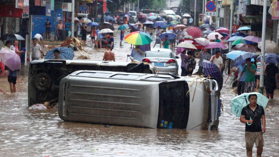 China facing flood, landslide risks amid heavy rain: weather bureau