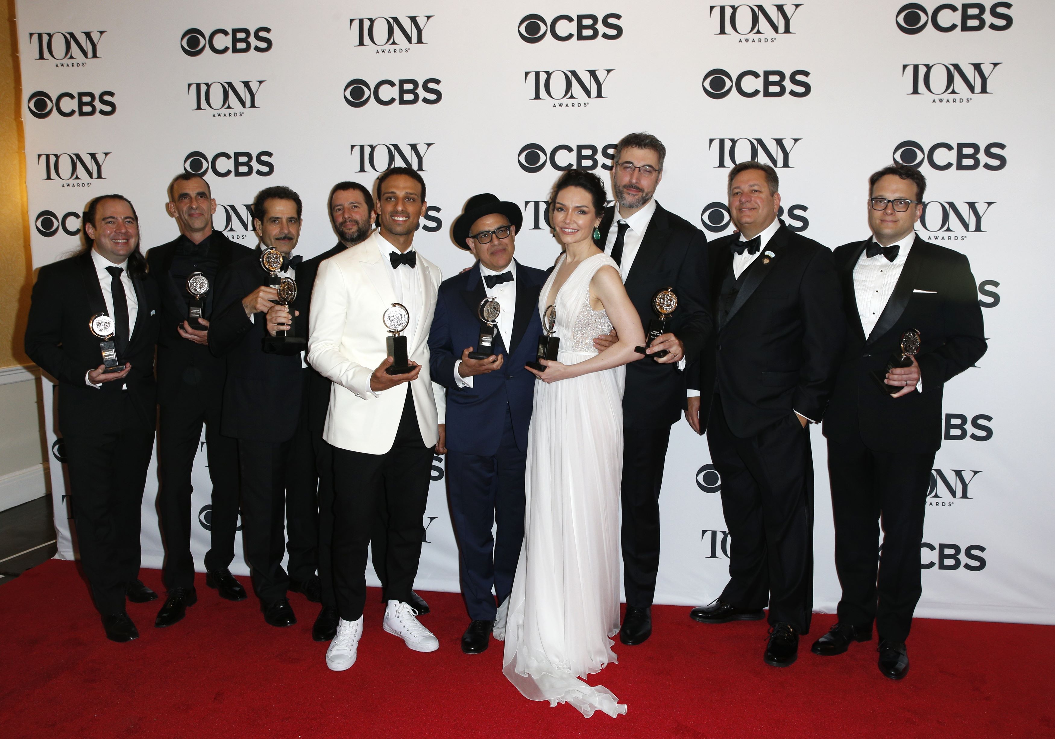 'The Band's Visit' sweeps Tony Awards as 'Harry Potter' wins best play