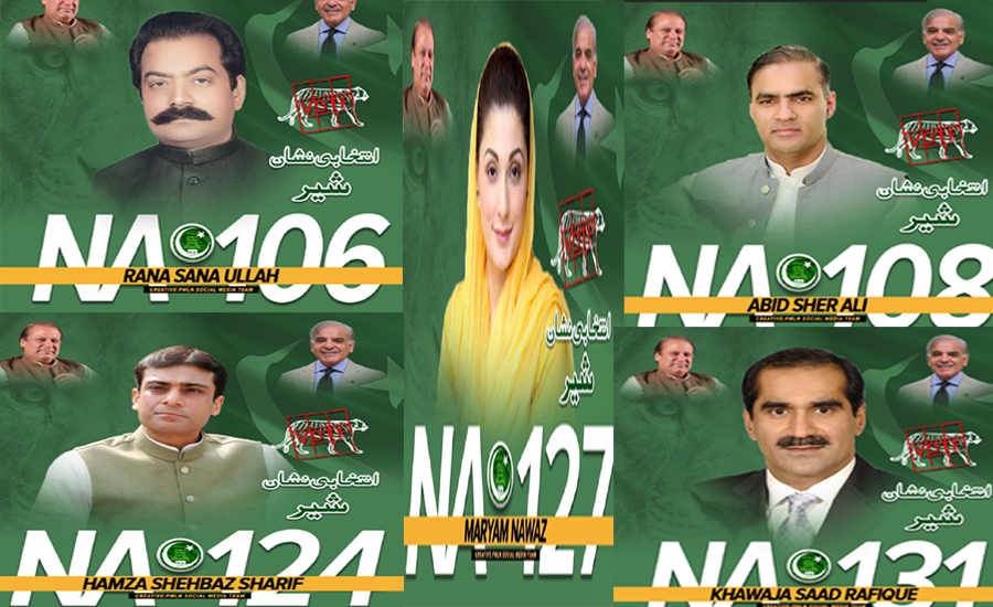 PML-N announces candidates for NA and PA from Punjab
