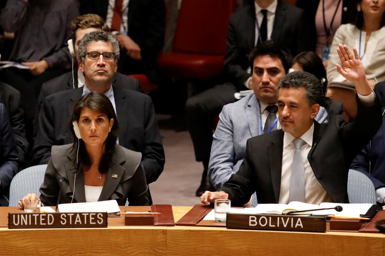 US vetoes UN resolution denouncing violence against Palestinians
