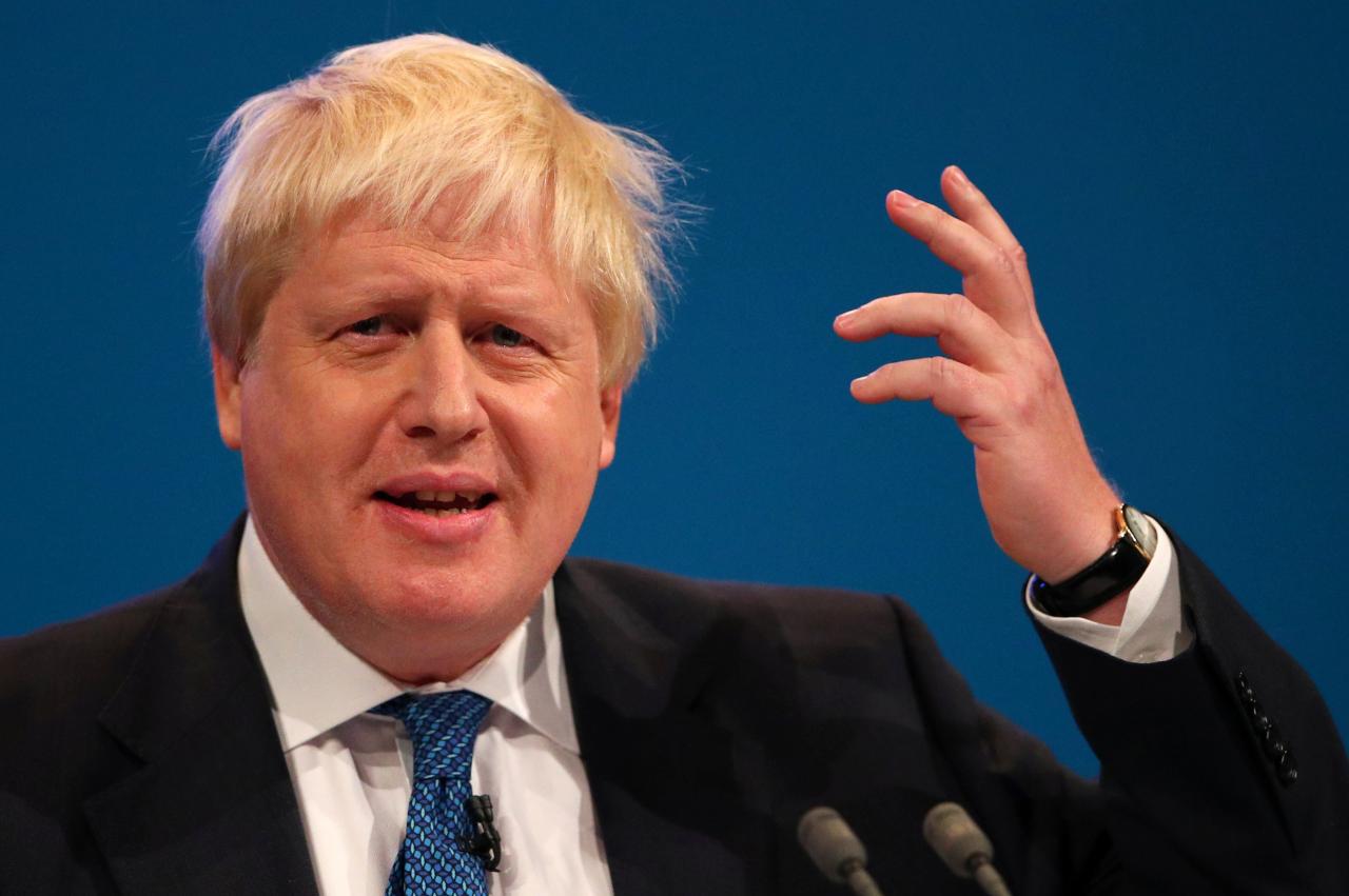 UK foreign minister Boris Johnson resigns