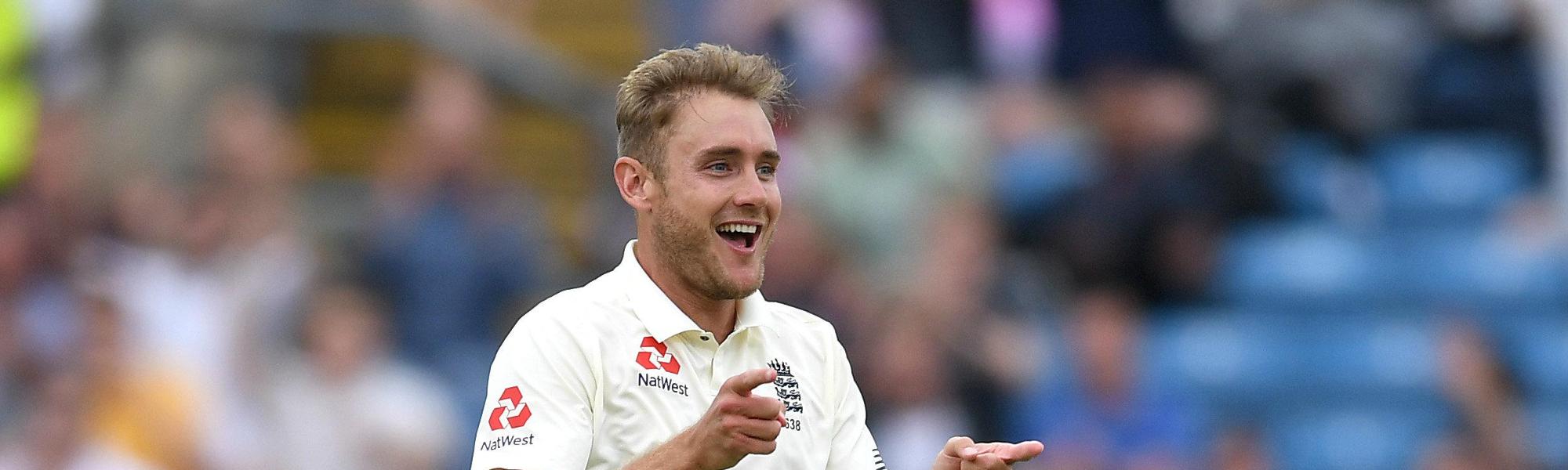 Stuart Broad is '100 per cent fit' and raring to go at India